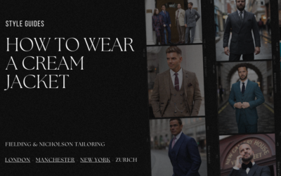 How To Wear A Cream Jacket