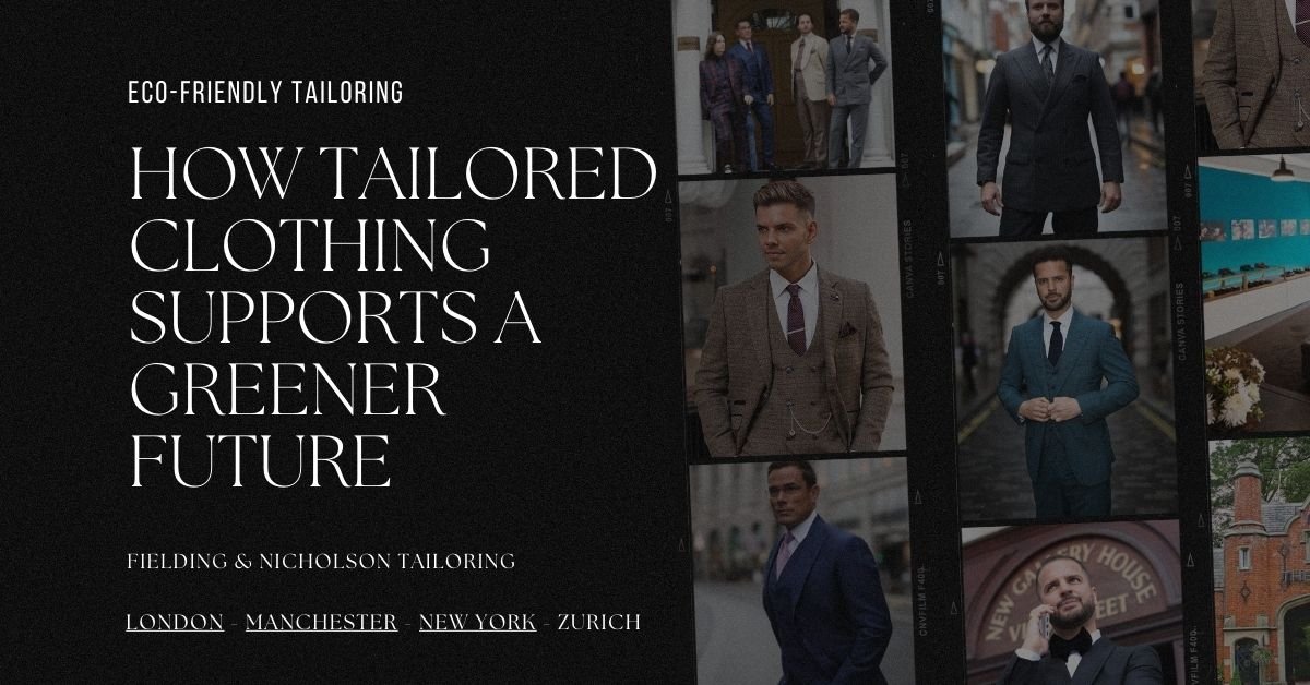 The Sustainability of Bespoke How Tailored Clothing Supports a Greener Future